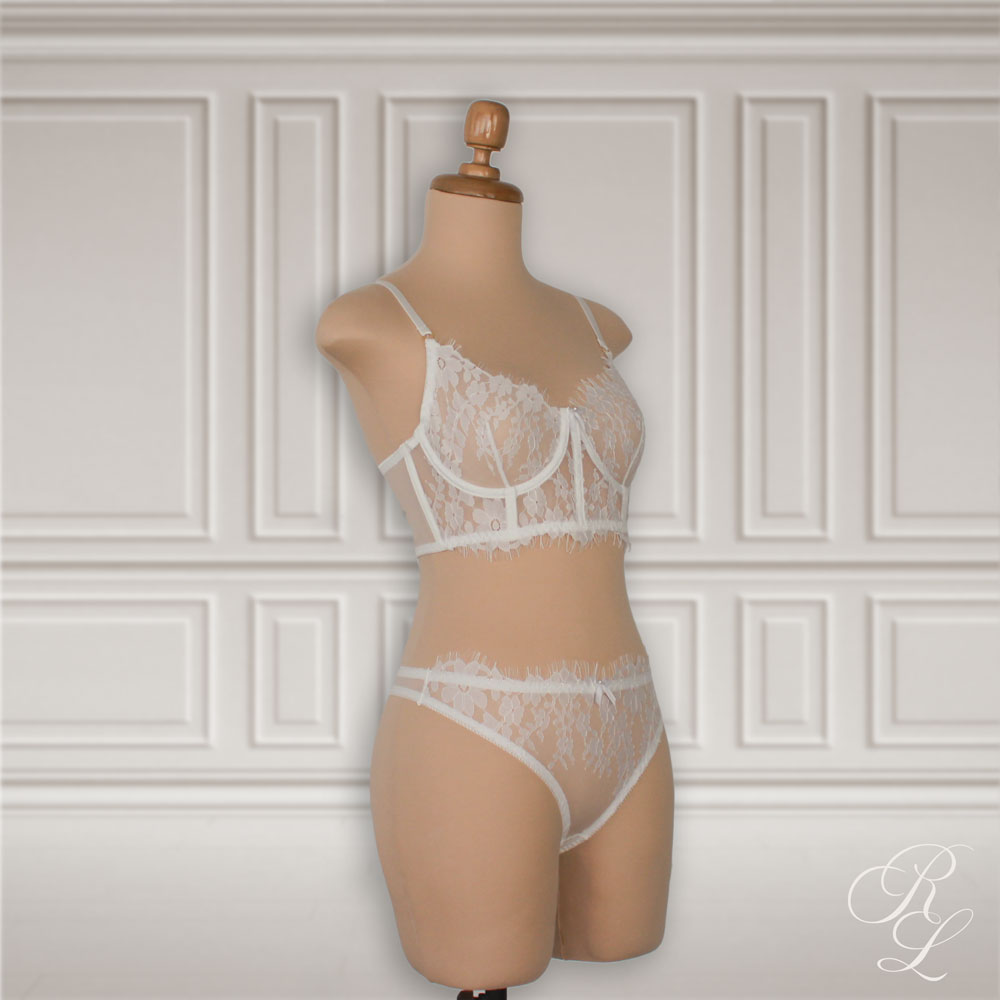 Set Bustier Lia - Blanco