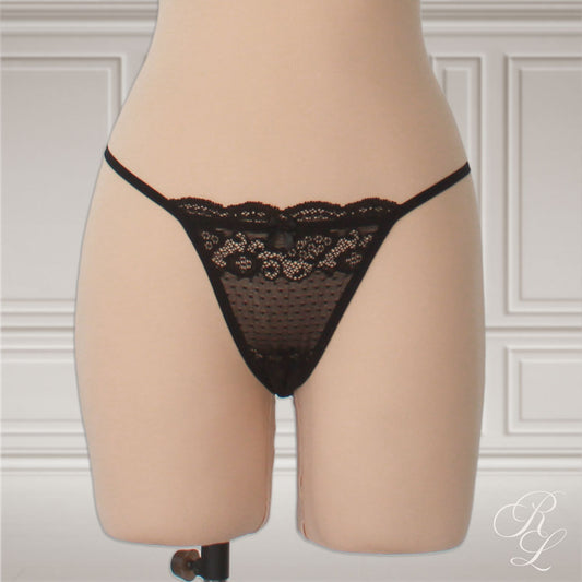 Hilo de Encaje - Negro