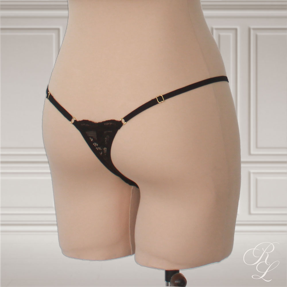 Hilo de Encaje - Negro