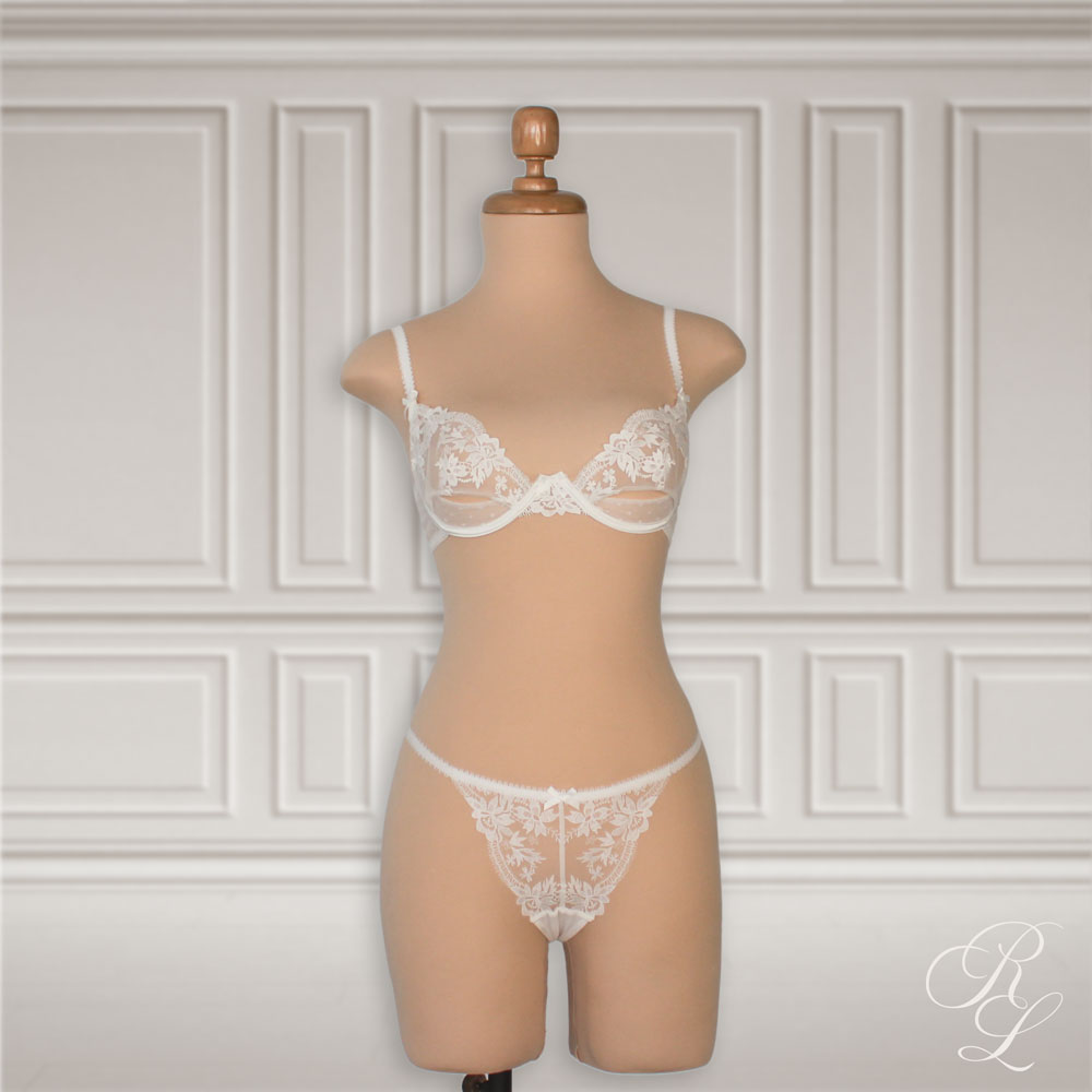 Set de Lencería Jazmin - Blanco