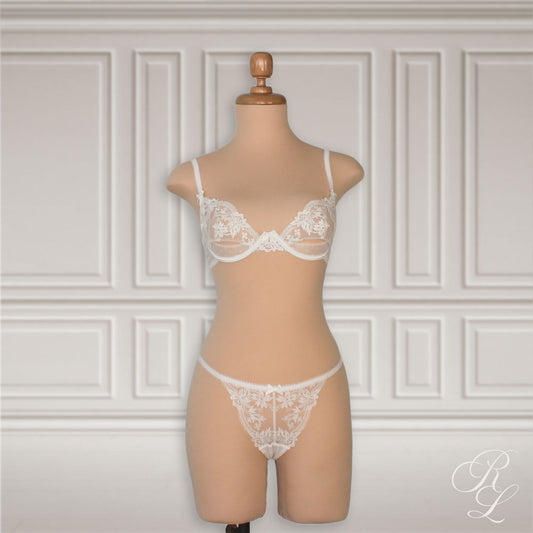 Set de Lencería Jazmin - Blanco