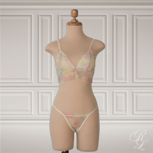 Set Bralette & Hilo - Rainbow