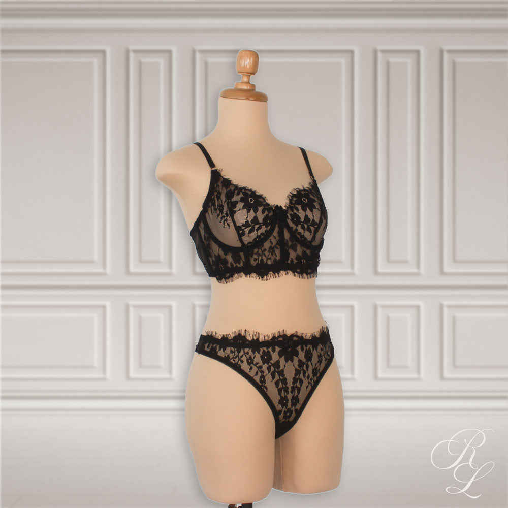 Set Bustier Lia - Negro