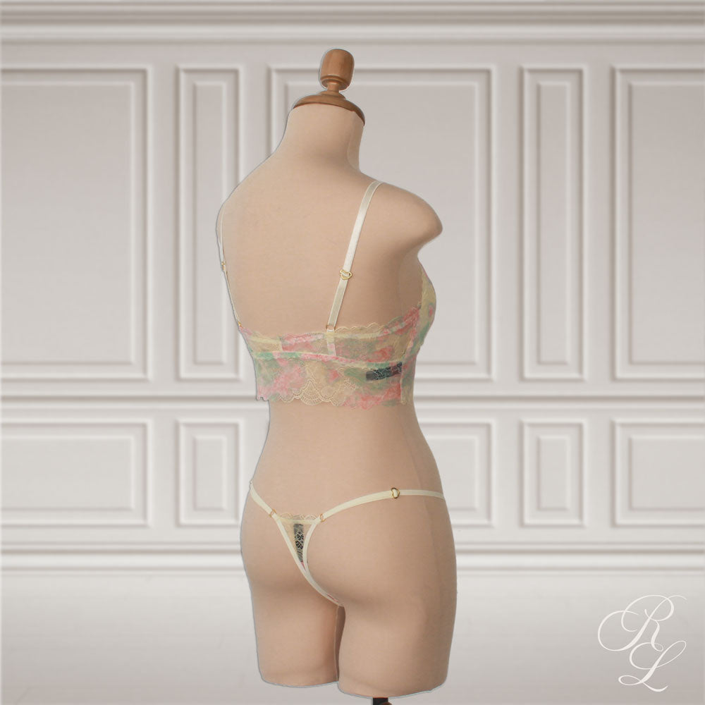 Set Bralette & Hilo - Rainbow