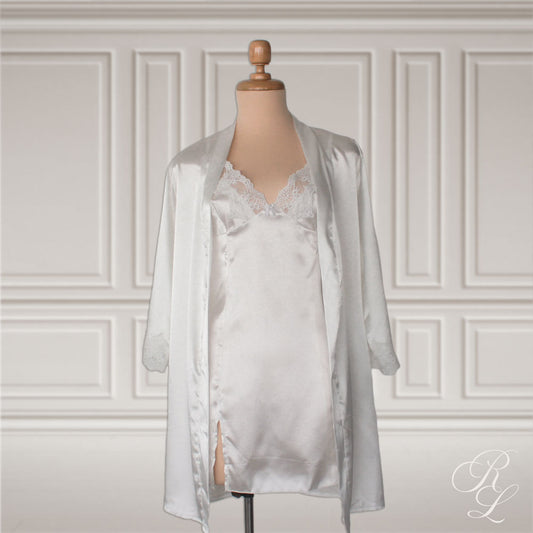 Pijama Satinada con Bata Meli