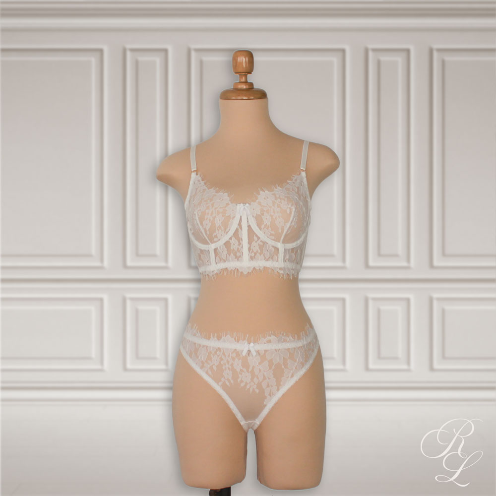 Set Bustier Lia - Blanco