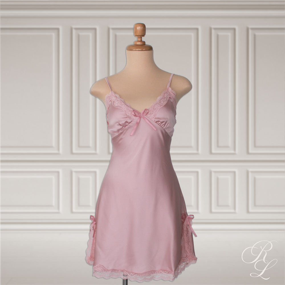 Pijama Satinada Mia - Rosa