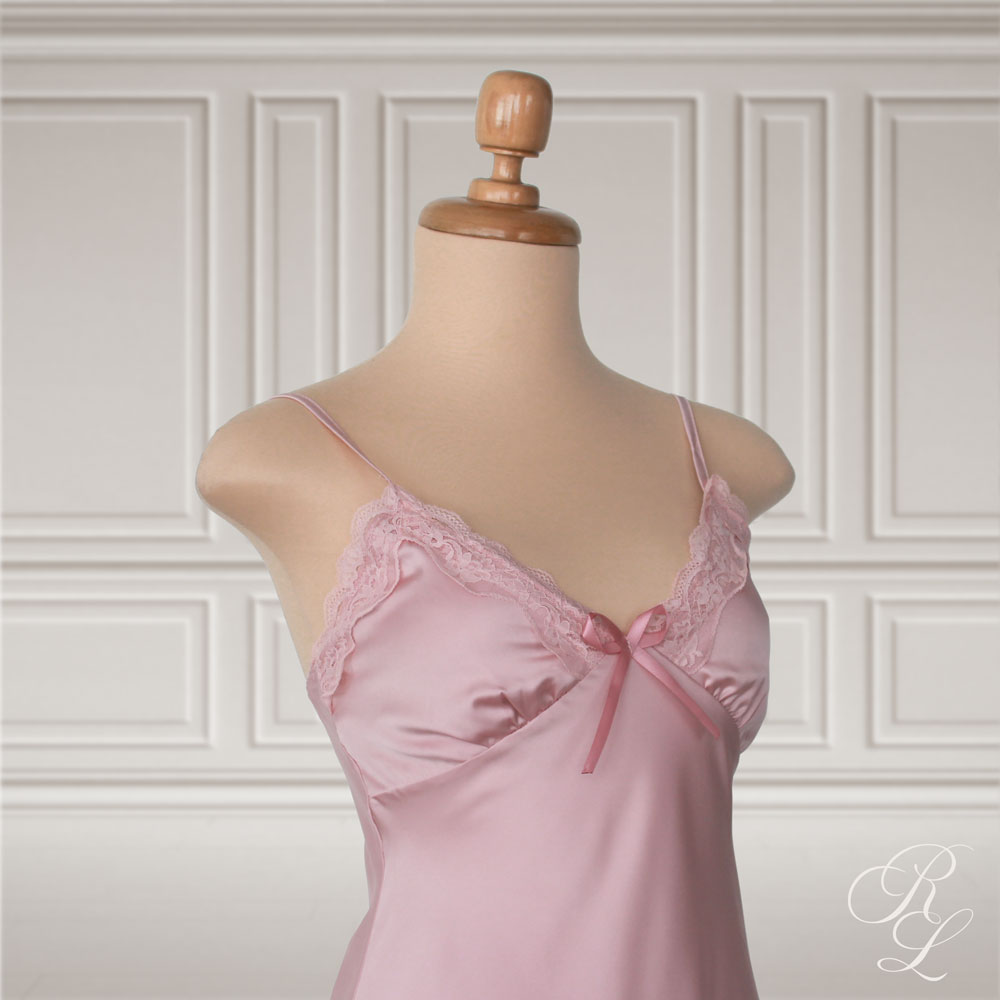 Pijama Satinada Mia - Rosa