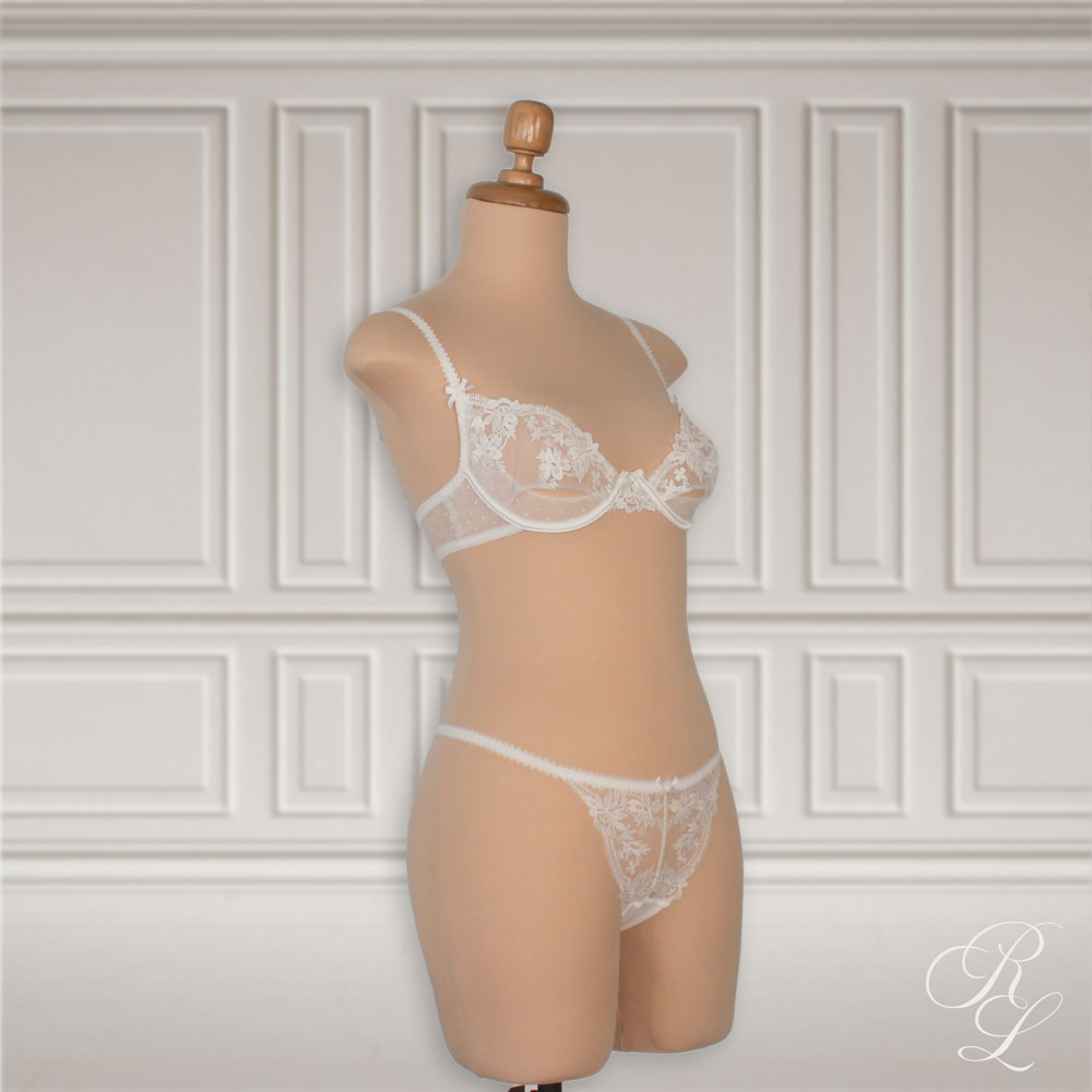 Set de Lencería Jazmin - Blanco