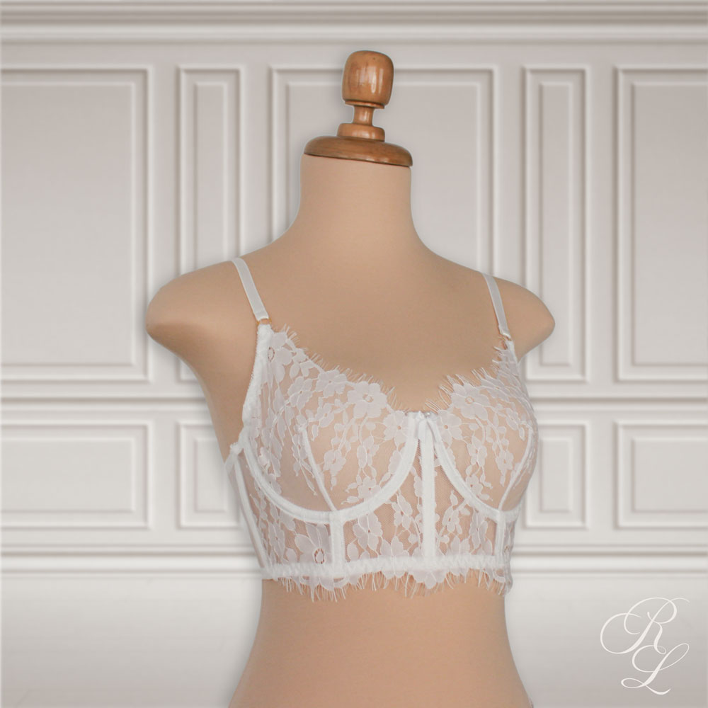 Set Bustier Lia - Blanco