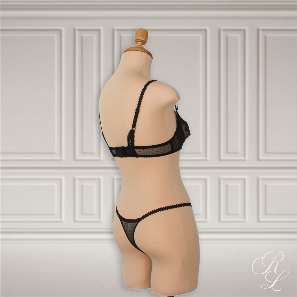 Set de Lencería Jazmin - Negro