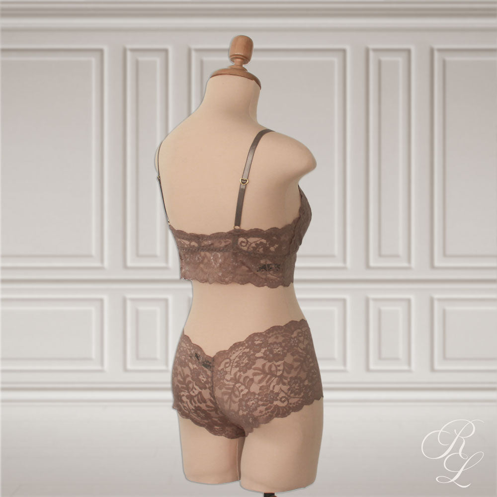 Set Bralette & Bóxer Cachetero - Arena