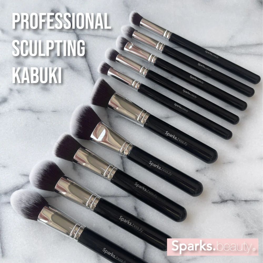 Set de Brochas de Maquillaje Sculpting Kabuki